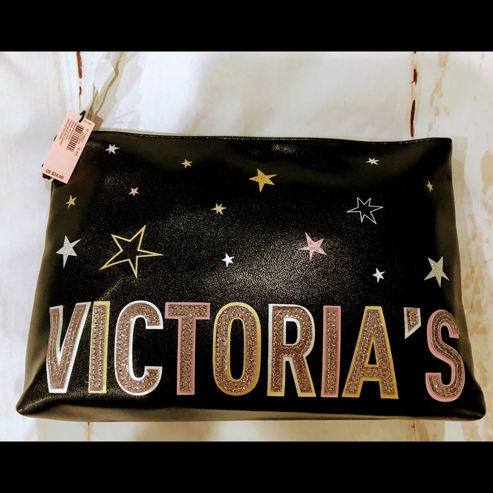 🆕 Victoria’s Secret Celestial Shimmer Pouch NWT